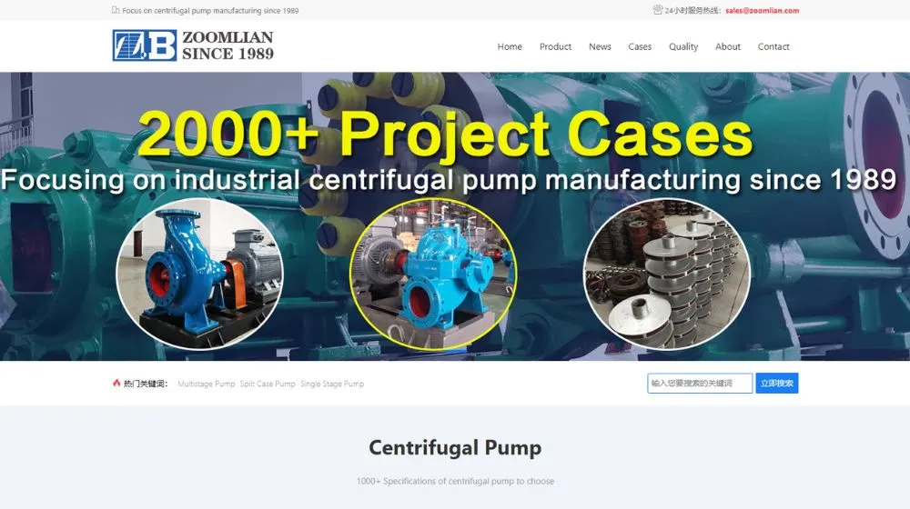 Axial Pump Manufacturer