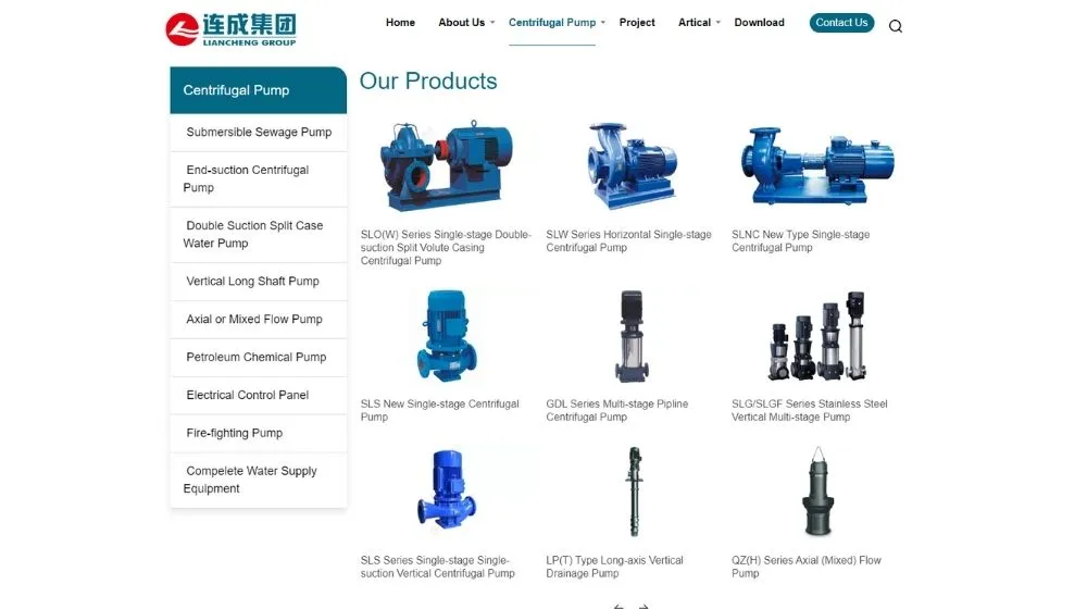 Industrial Pump Manufacturer